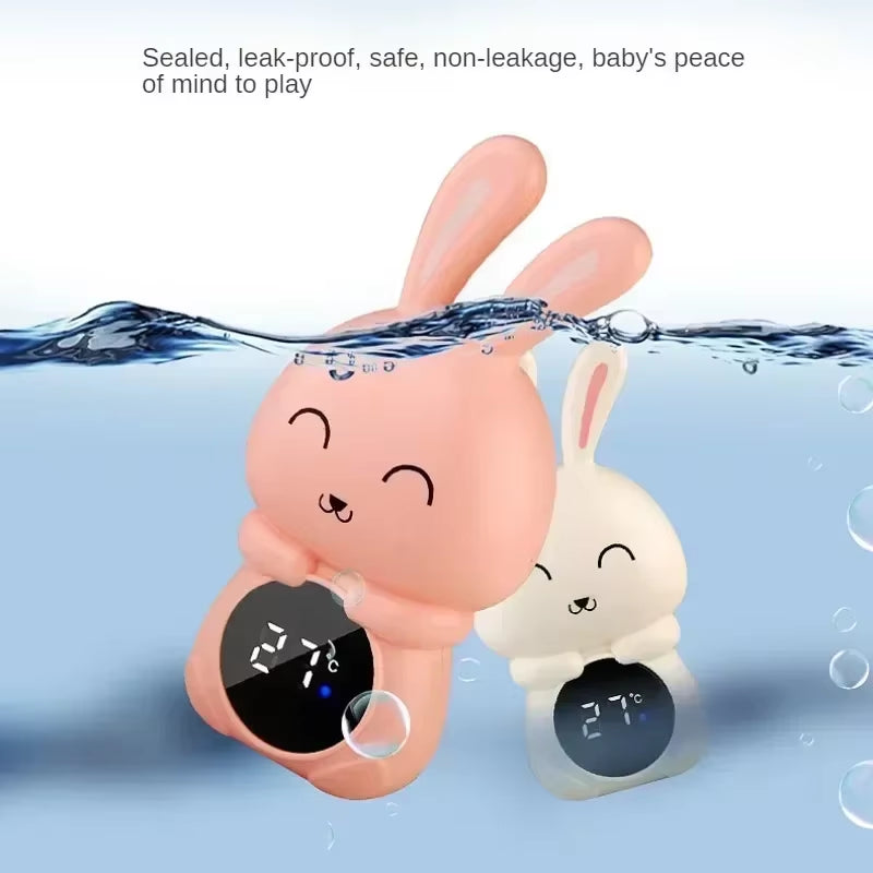 FloatEase Baby Bath Thermometer – LED Digital Temperature Monitor for Safe & Fun Bath Time