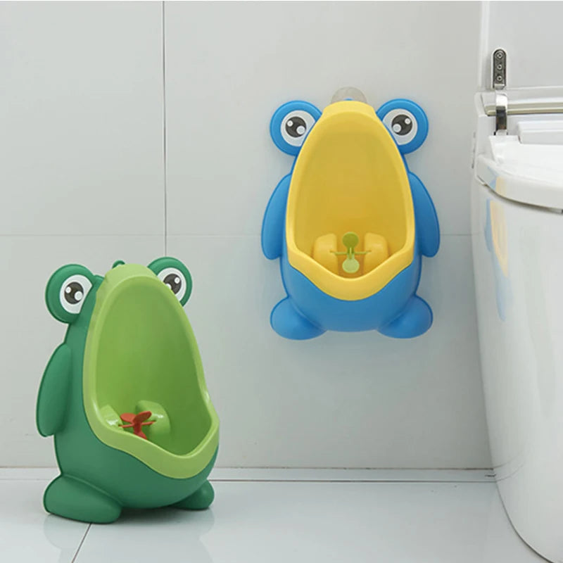 Froggy Fun Wall-Mounted Toddler Urinal – Potty Training Made Easy