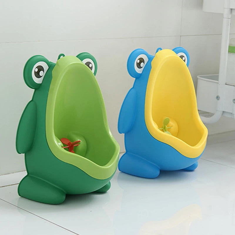 Froggy Fun Wall-Mounted Toddler Urinal – Potty Training Made Easy