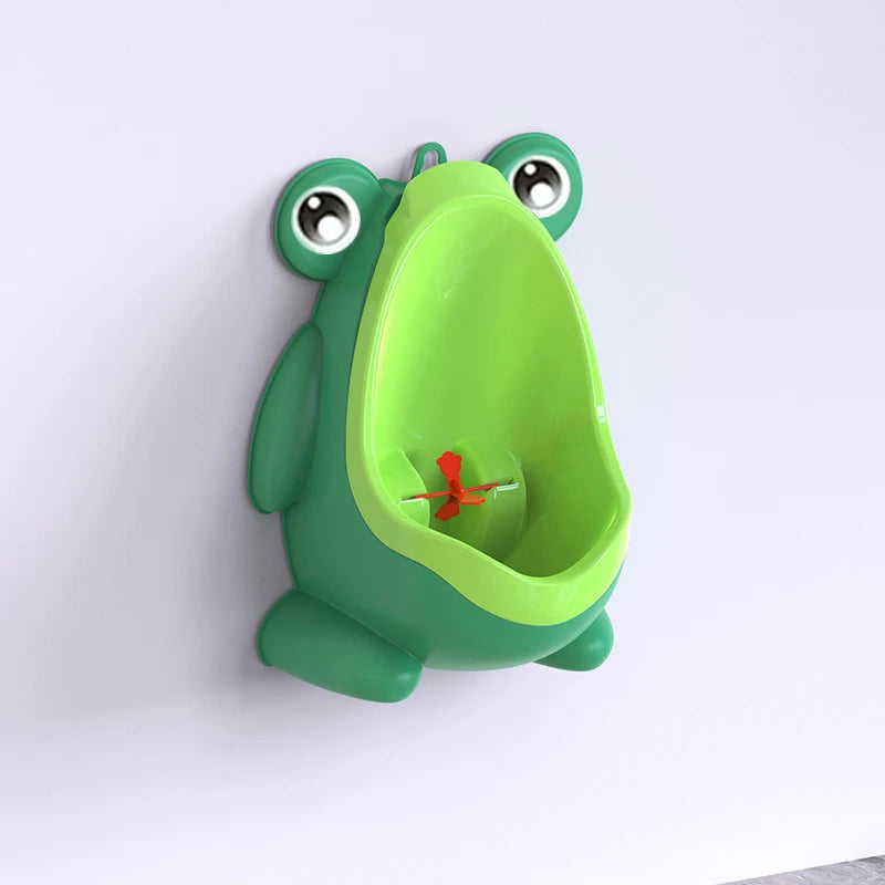 Froggy Fun Wall-Mounted Toddler Urinal – Potty Training Made Easy