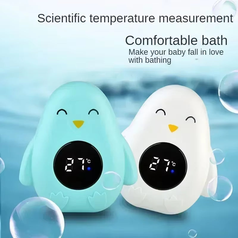 FloatEase Baby Bath Thermometer – LED Digital Temperature Monitor for Safe & Fun Bath Time