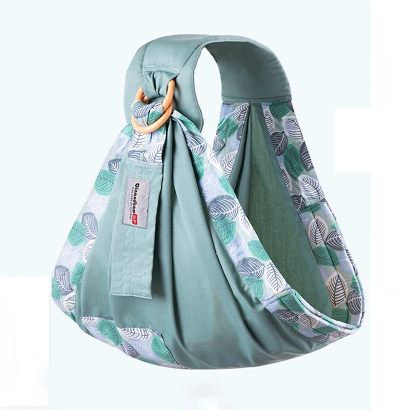 Mamasling Baby Wrap Carrier – Dual-Use Sling & Nursing Cover for Newborns (0-36M)