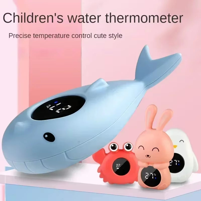 FloatEase Baby Bath Thermometer – LED Digital Temperature Monitor for Safe & Fun Bath Time