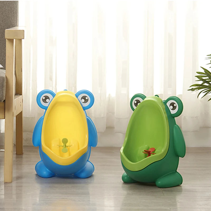 Froggy Fun Wall-Mounted Toddler Urinal – Potty Training Made Easy